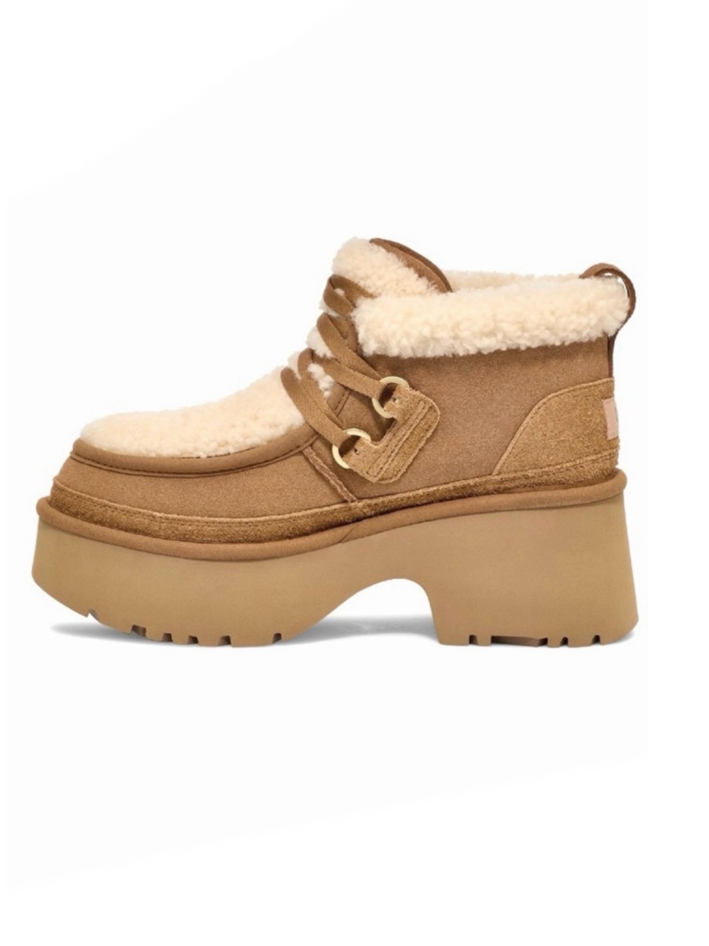 UGG Classic New Heights Plush Lace Up